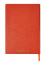 Load image into Gallery viewer, Robert Indiana LOVE Notebook: Orange w/ Pink