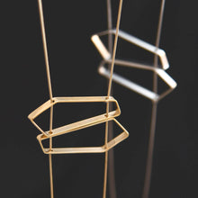 Load image into Gallery viewer, Fret Necklace: Satin Gold
