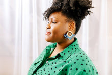 Load image into Gallery viewer, Moon-Seed Calypso Earrings: Yellow