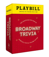 Load image into Gallery viewer, Playbill Broadway Trivia