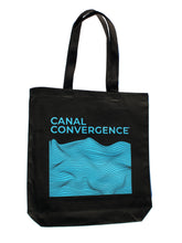 Load image into Gallery viewer, Canal Convergence Canvas Tote Bag