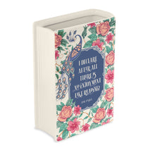 Load image into Gallery viewer, Pride and Prejudice Book Vase