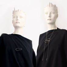 Load image into Gallery viewer, Fret Necklace: Satin Gold