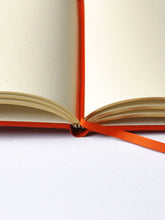 Load image into Gallery viewer, Robert Indiana LOVE Notebook: Orange w/ Pink