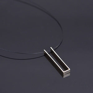 Flynn Necklace: Matte Black