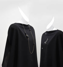 Load image into Gallery viewer, Bubbles Necklace: Gold Black
