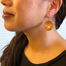 Load image into Gallery viewer, Chick Boss Spark Earrings: Copper
