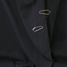 Load image into Gallery viewer, Fret Necklace: Satin Gold
