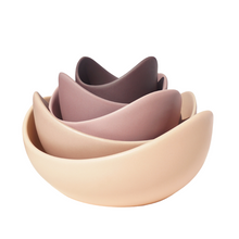 Load image into Gallery viewer, Ceramic Nesting Bowls: Blush Pink
