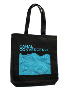 Canal Convergence Canvas Tote Bag