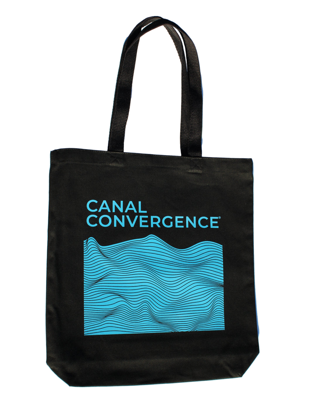 Canal Convergence Canvas Tote Bag