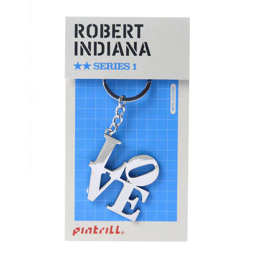 Robert Indiana LOVE Keychain