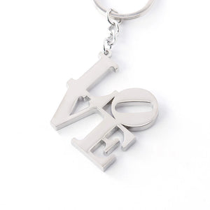 Robert Indiana LOVE Keychain