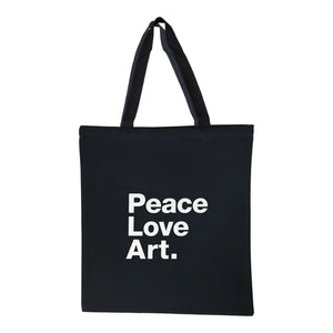 Peace Love Art Tote