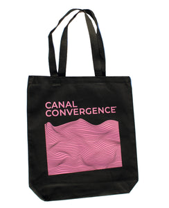 Canal Convergence Canvas Tote Bag