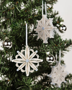 Quilled Snowflake Ornaments