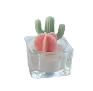 Tealight Cactus Candle