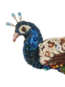 Trovelore Peacock Brooch