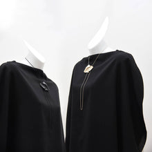Load image into Gallery viewer, Mobula Lariat Necklace: Matte Black

