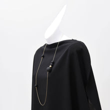 Load image into Gallery viewer, Bubbles Necklace: Gold Black
