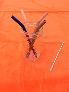 Poketo Glass Straw Set