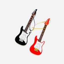 Load image into Gallery viewer, Black Electric Guitar Ornament
